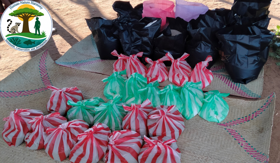 Distribution de denrées